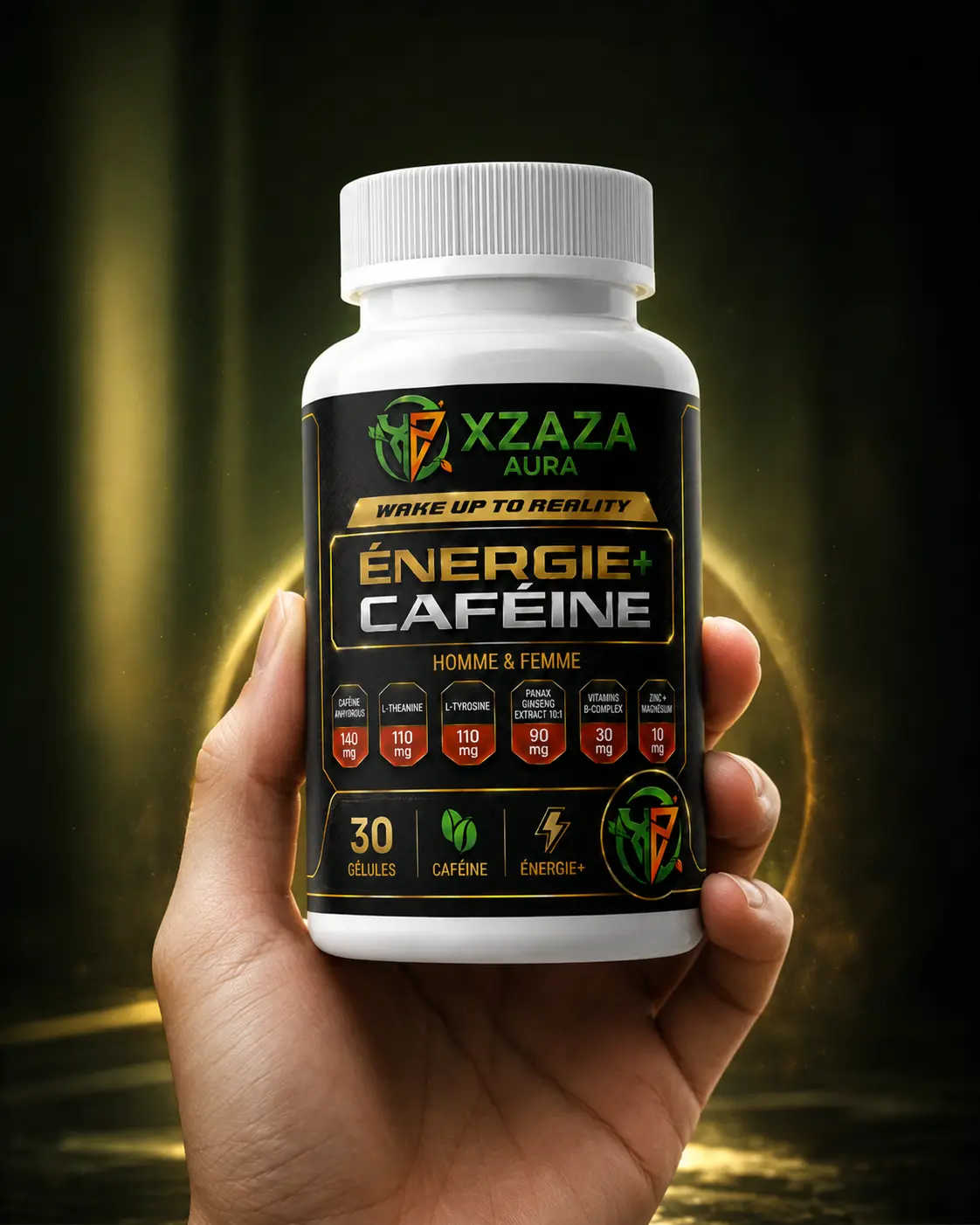 فوائد XZAZA AURA للطاقة والتركيز